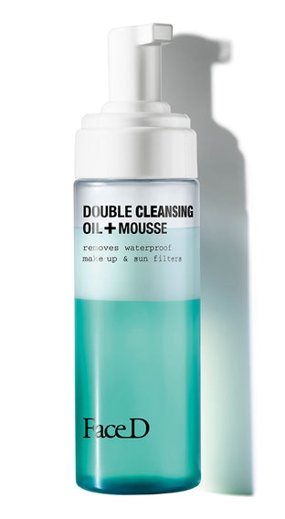 Face D Double Cleansing Make-up Remover Oil + Mousse