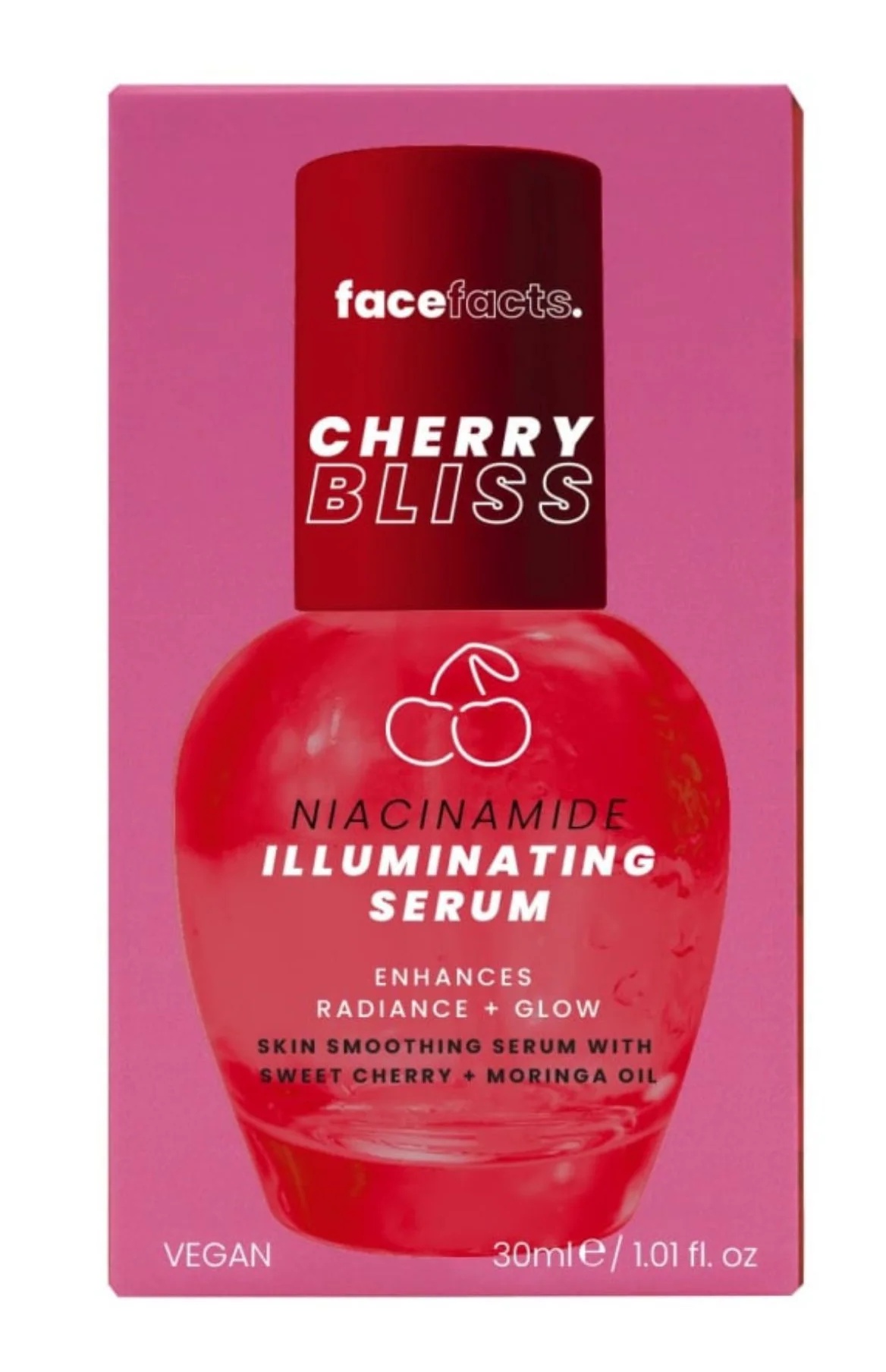 Face facts Cherry Bliss Niacinamide Illuminating Serum