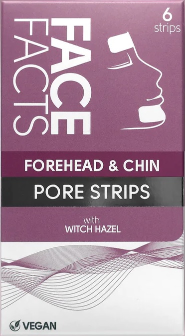 Face facts Forehead & Chin Pore Strips