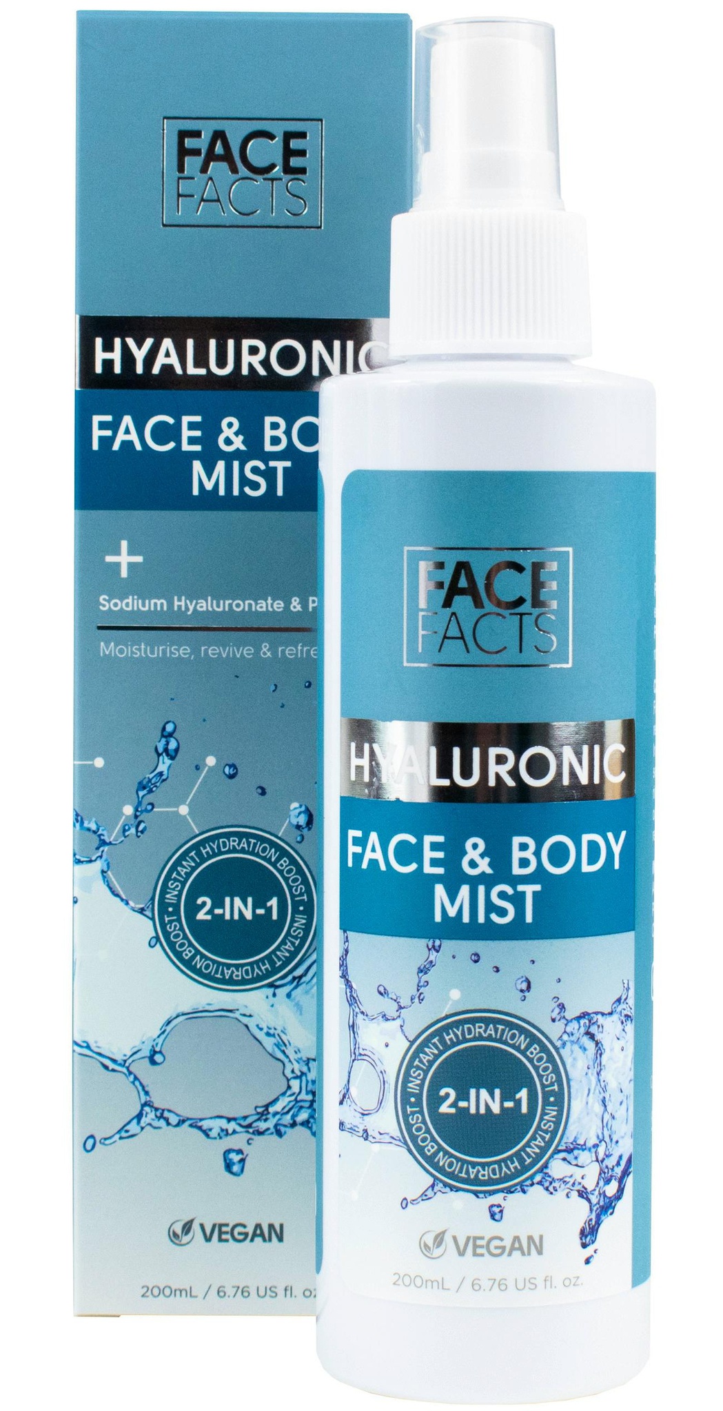 Face facts Hyaluronic Face & Body Mist