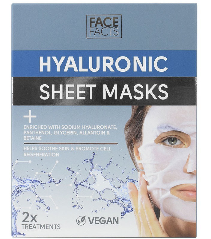 Face facts Hyaluronic Sheet Masks