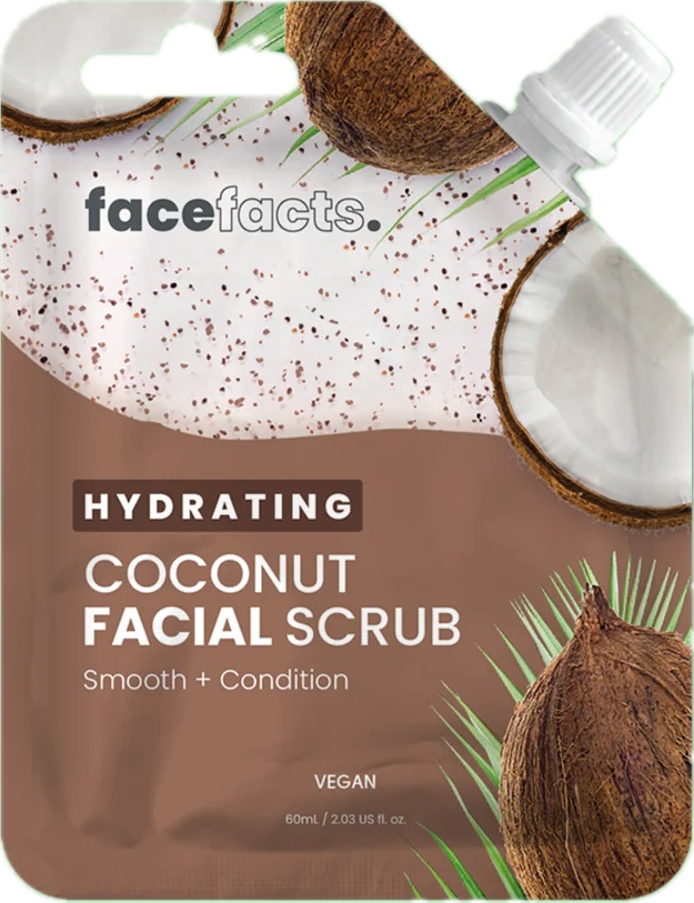 Face facts Hydrating Coconut Facial Scrub