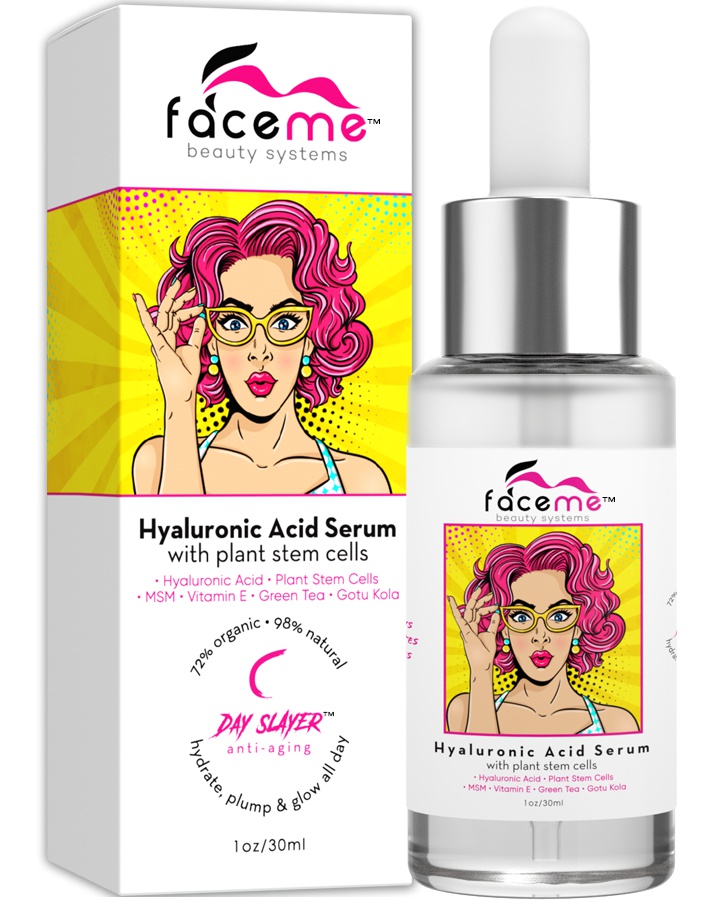 Face me Hyaluronic acid serum with plant stem cells