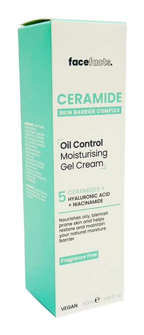 Facefacts Oil Control Moisturising Gel Cream