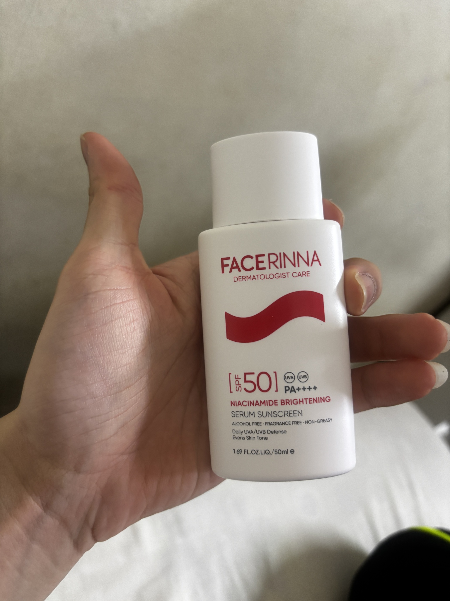 Facerina Niacinamide Brightening Serum Sunscreen