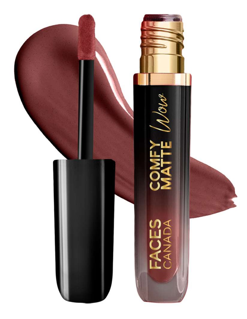 Faces Canada Comfy Matte Wow Liquid Lipstick - Cocoa Crush