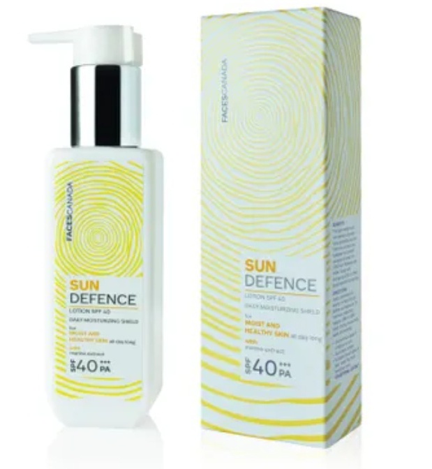 Faces Canada SunDefence Daily Moisturising Shield Sunscreen Lotion