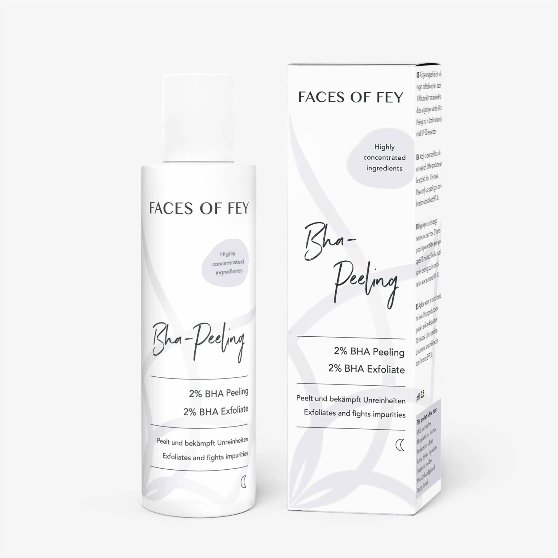 Faces of Fey BHA-peeling