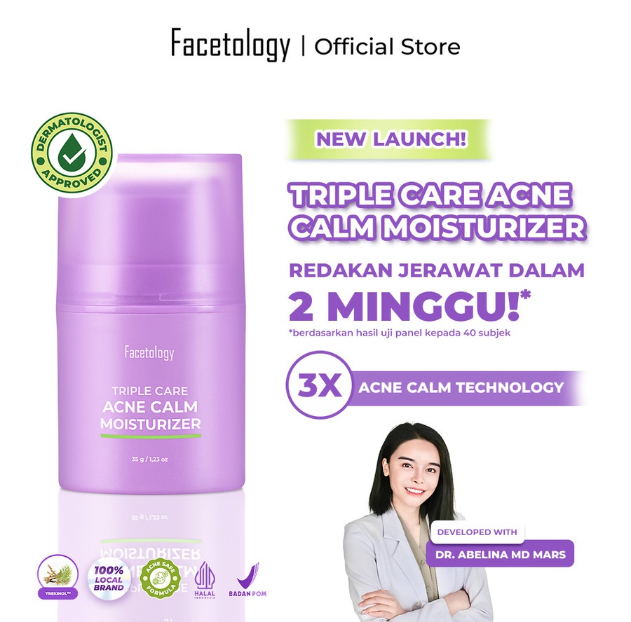 Facetology Triple Care Acne Calm Moisturizer
