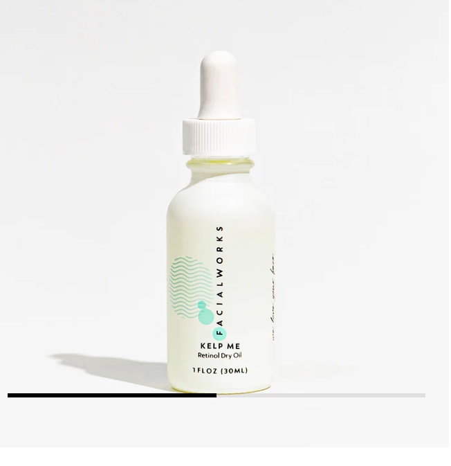 Facial Works Kelp Me Dry Retinol Oil