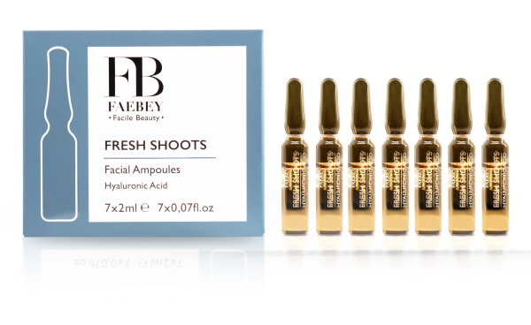 FaeBey Fresh Shoots facial Ampoules hyaluronic Acid