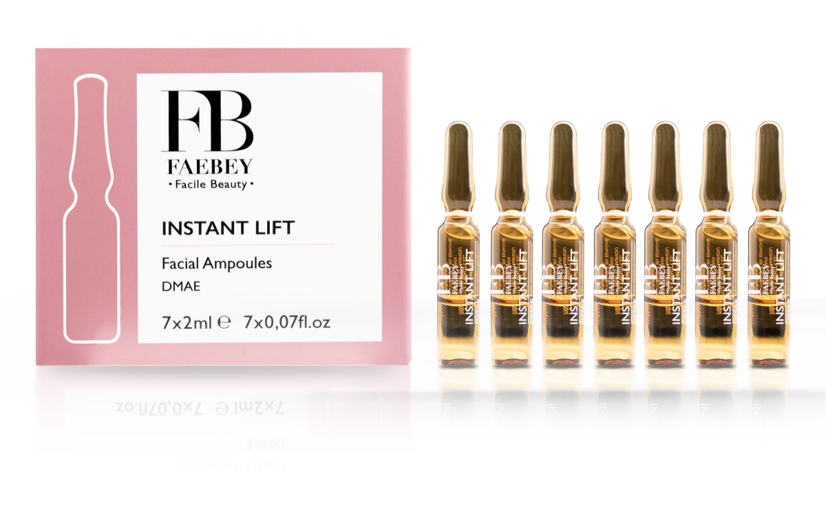FaeBey Instant Lift facial Ampoules Dmae