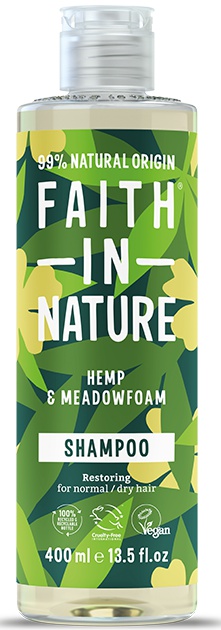 Faith in Nature Hemp & Meadowfoam Shampoo