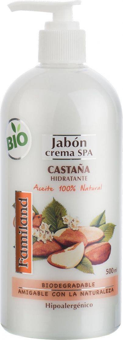 Familand Jabón Crema Castaña Hidratante