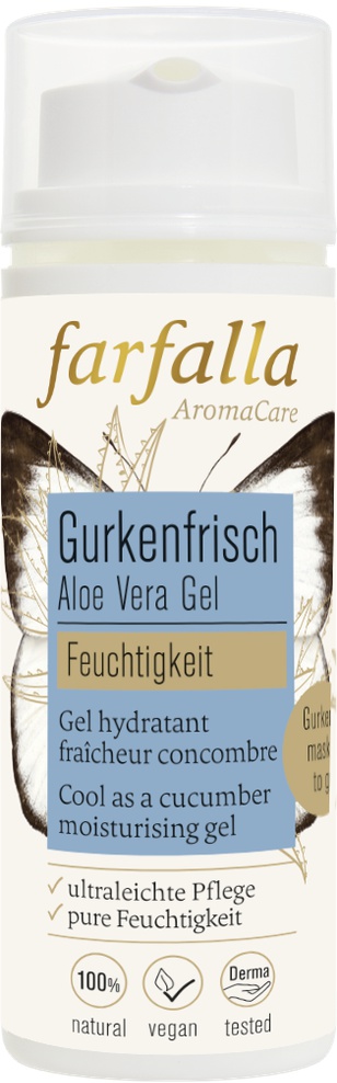 Farfalla Aloe Vera Cool As A Cucumber Moisturising Gel
