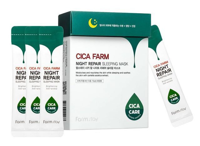 Farm Stay Cica Farm Night Repair Sleeping Mask