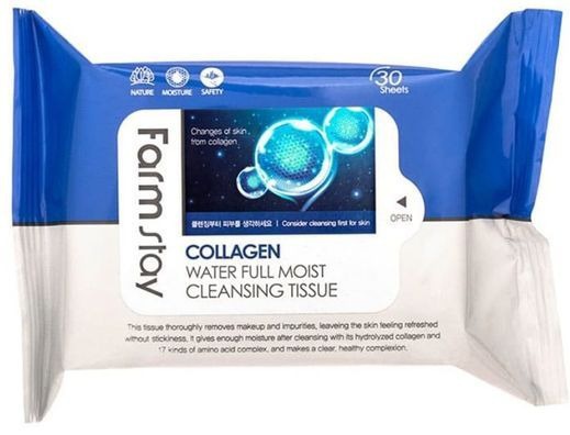 Farm Stay Collagen Water Full Moist Cleansing Tissues