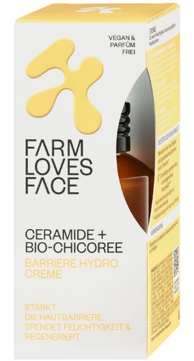 Farm loves Face Gesichtscreme Barriere Hydro Ceramide + Bio-chicoree
