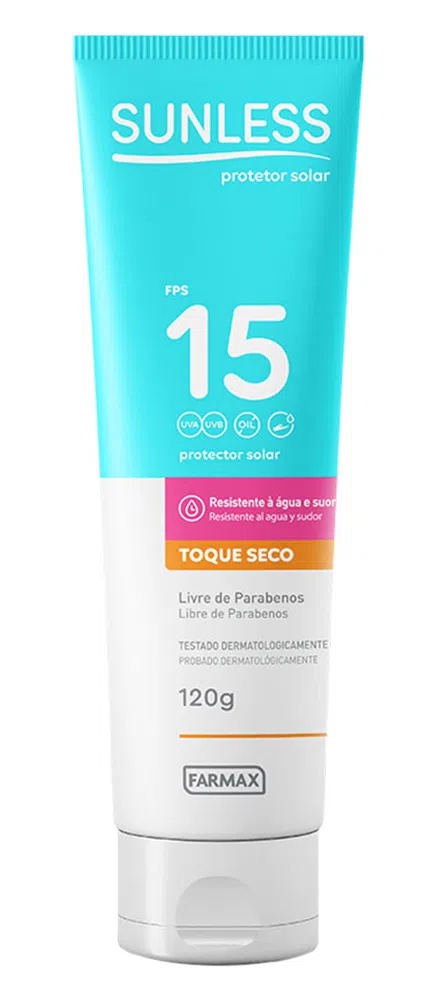 Farmax Protetor Solar Sunless Fps 15