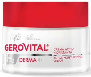 Farmec Romania Gerovital H3 Derma + 24h Active Moisturizing Cream