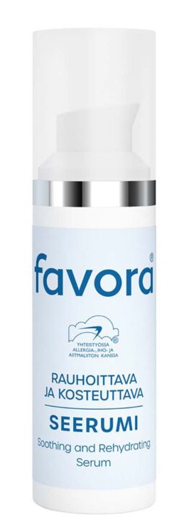 Favora Rauhoittava & Kosteuttava Seerumi