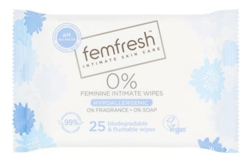 Femfresh 0% Feminine Intimate Wipes