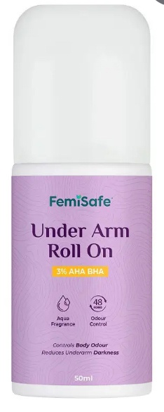 Femisafe 3% AHA BHA Underarm Roll-on