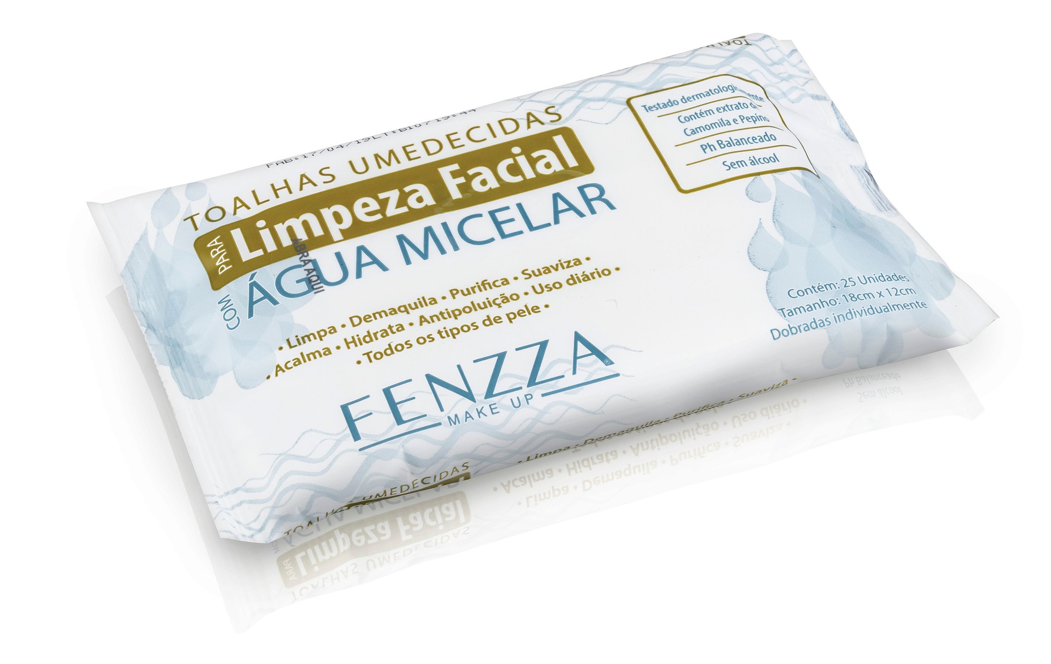 Fenzza Lenços Umedecidos Com Água Micelar