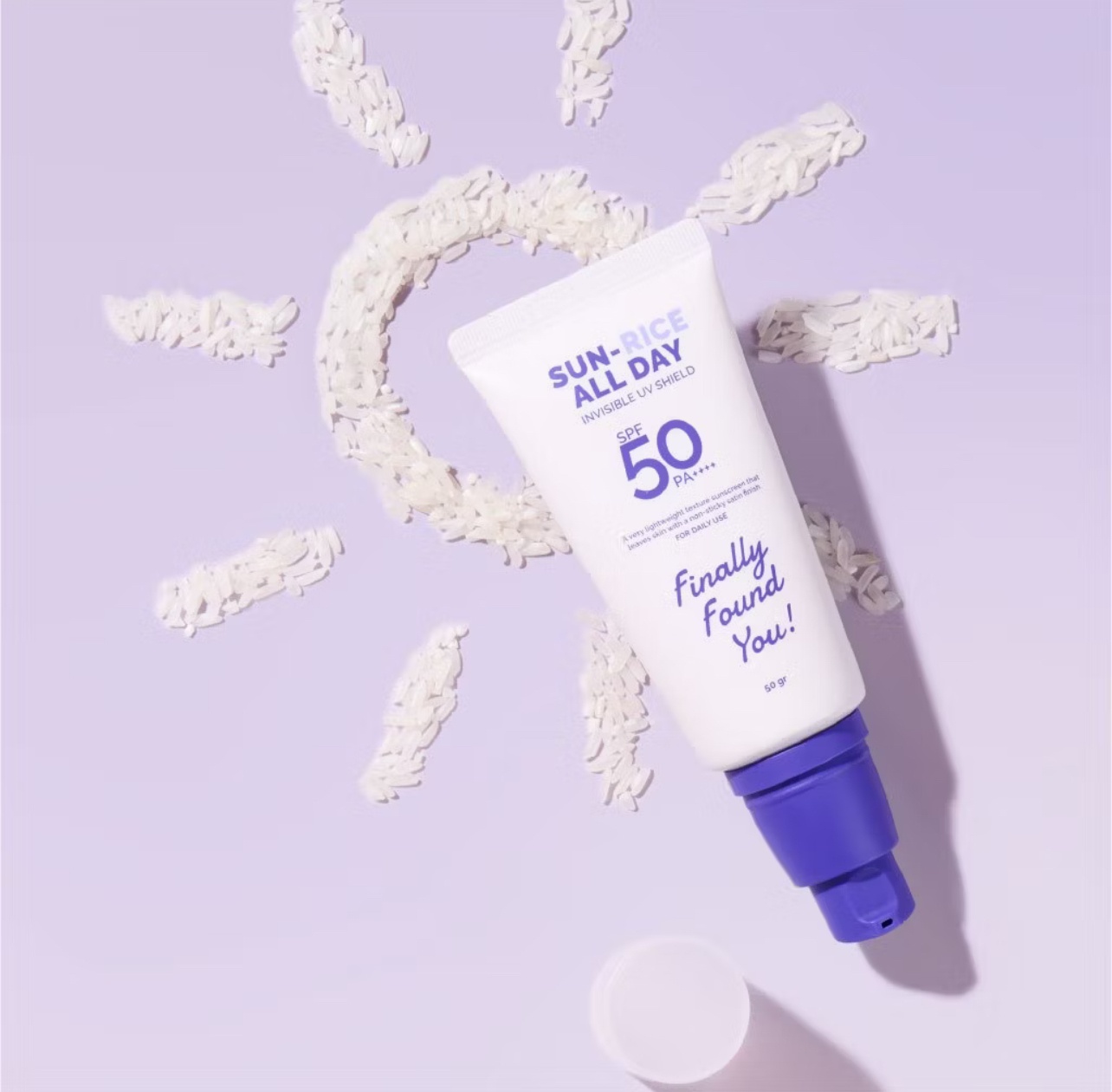 Finally Found You! Sun Rice All Day Invisible UV Fluid SPF 50 Pa++++