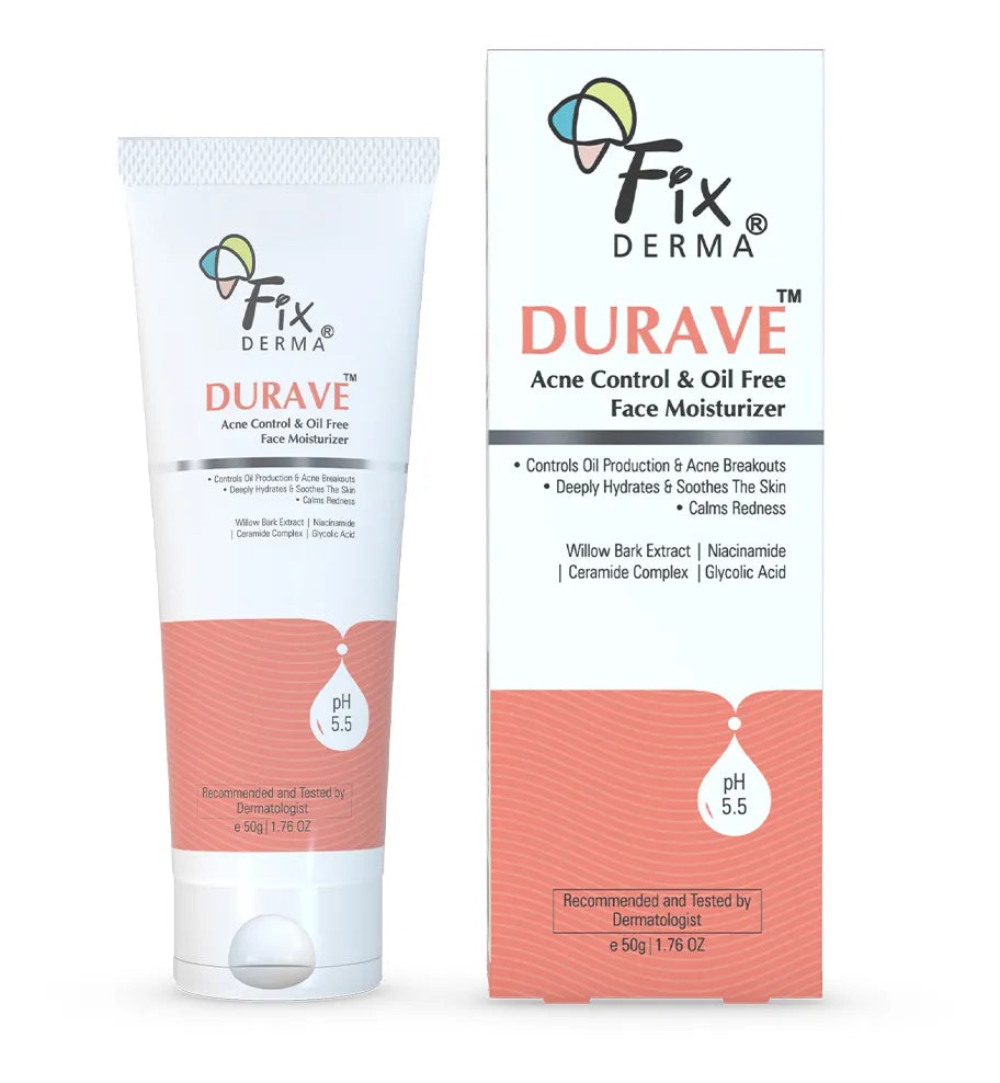 Fixderma Durave Acne Control & Oil Free Face Moisturizer