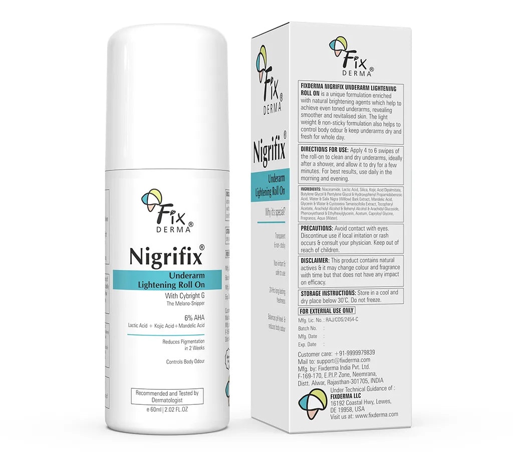 Fixderma Nigrifix Underarm Lightening Roll On