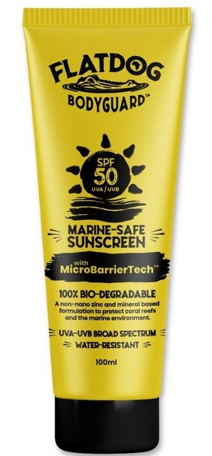Flatdog Bodyguard 100% Mineral SPF50 Suncreen Lotion