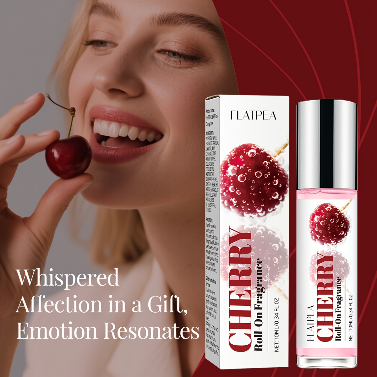 Flatpea Cherry Roll On Fragrance