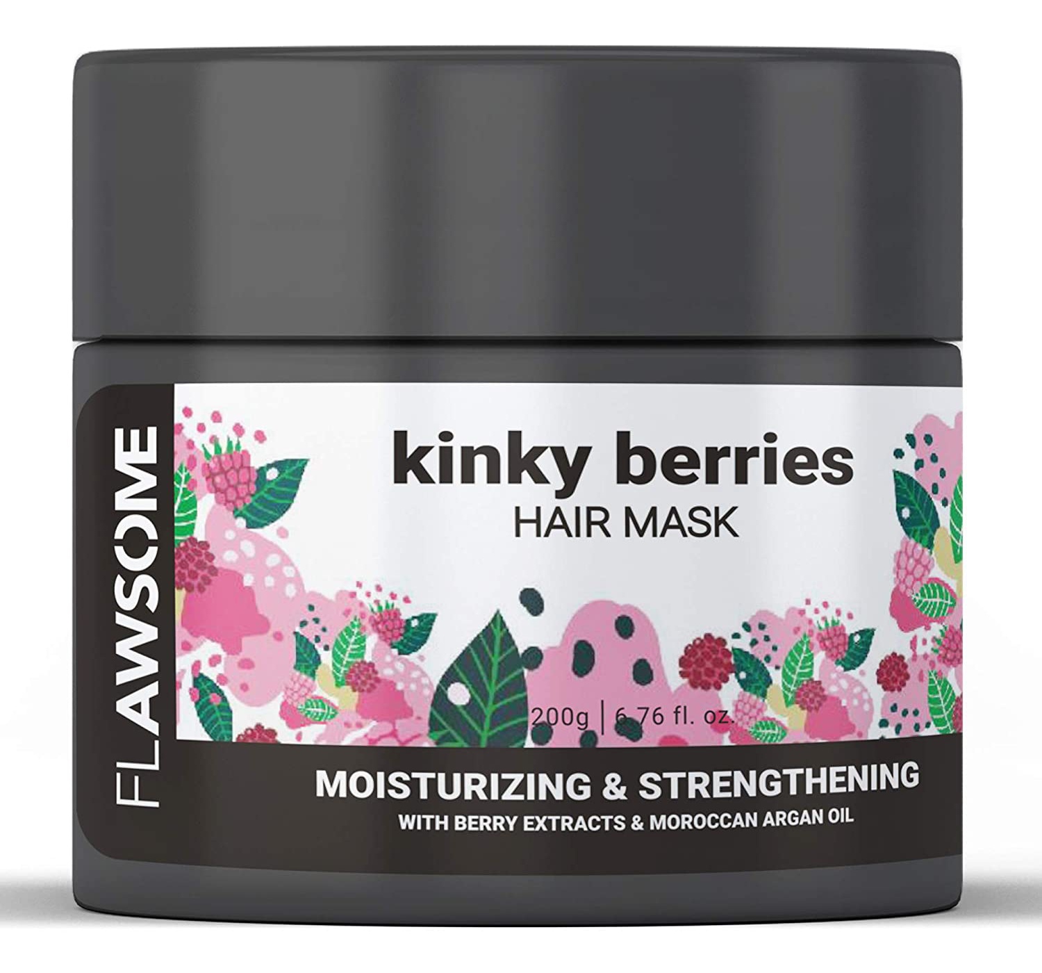 Flawsome Kinky Berries Moisturizing & Strengthening Hair Mask