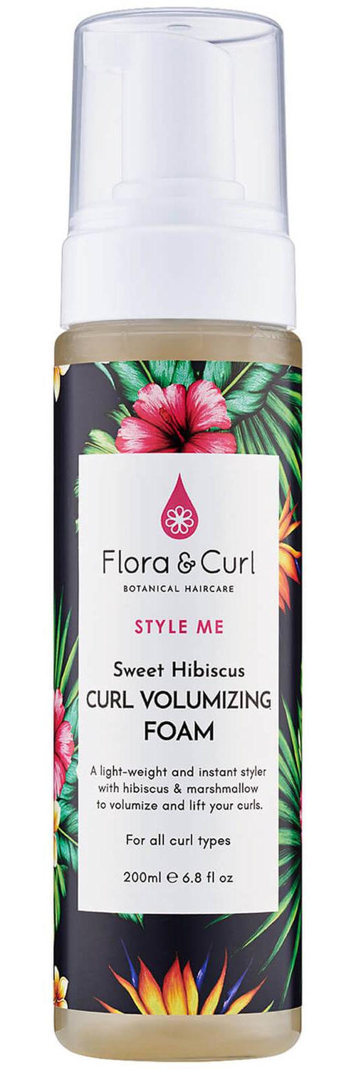 Flora & Curl Sweet Hibiscus Curl Volumizing Foam