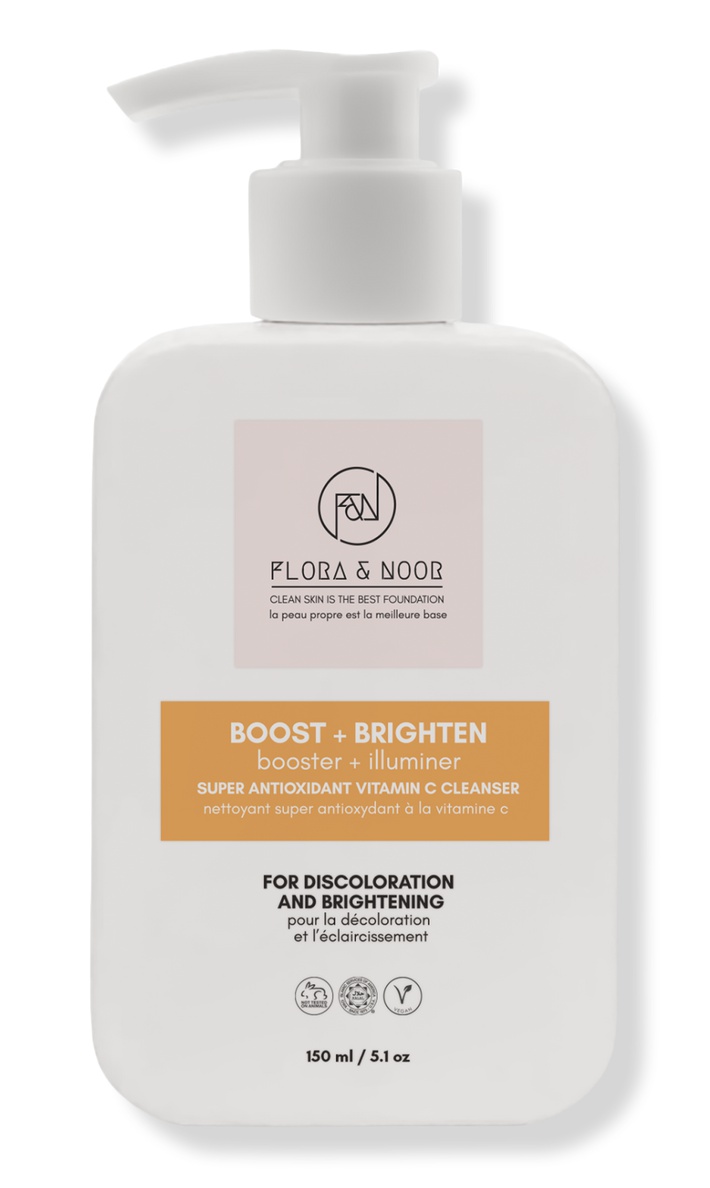 Flora and noor Boost & Brighten Vitamin C Cleanser