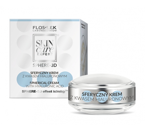 FlosLek Laboratorium Skin Care Expert Sphere-3D Spherical Cream with Hyaluronic Acid
