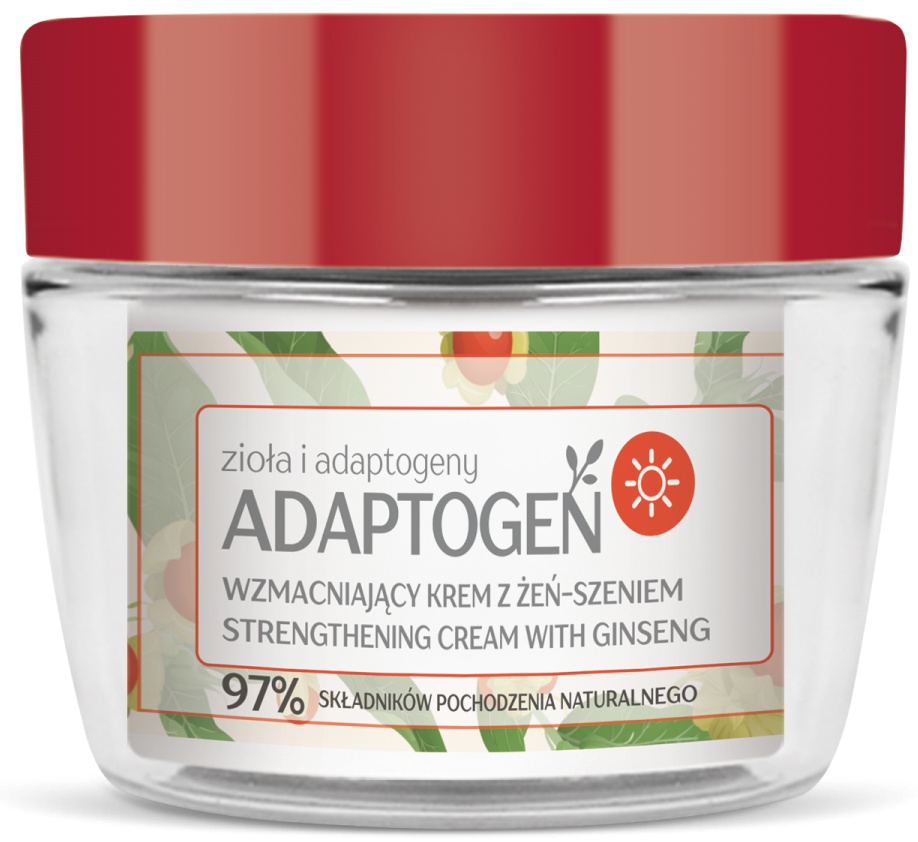 Floslek Adaptogen Strengthening Day Cream With Ginseng