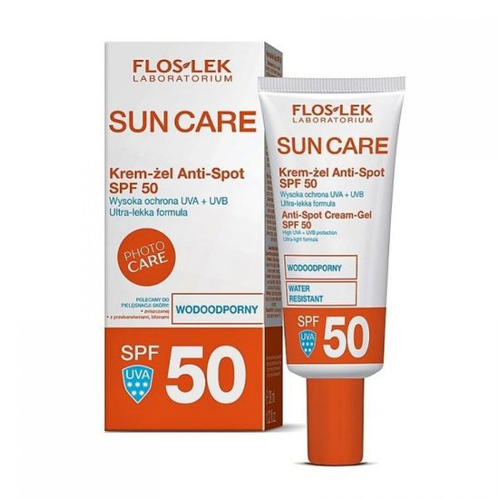 Floslek Laboratorium Sun Care, Cream-Gel Anti-Spot, Spf 50