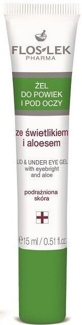 Floslek Lid & Under Eye Gel With Eyebright And Aloe
