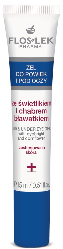 Floslek Lid & Under Eye Gel With Eyebright And Cornflower