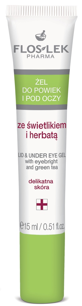 Floslek Lid & Under Eye Gel With Eyebright And Green Tea