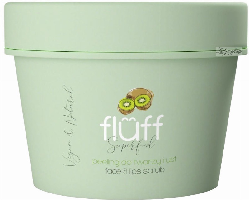 Fluff Face And Lips Scrub- Kiwi