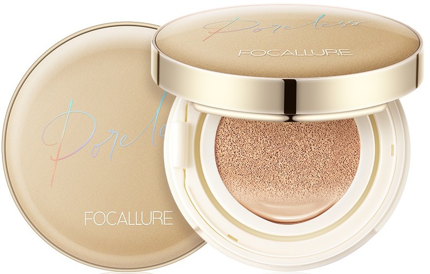 Focallure Poreless Matte Air Cushion Foundation Golden Age Series