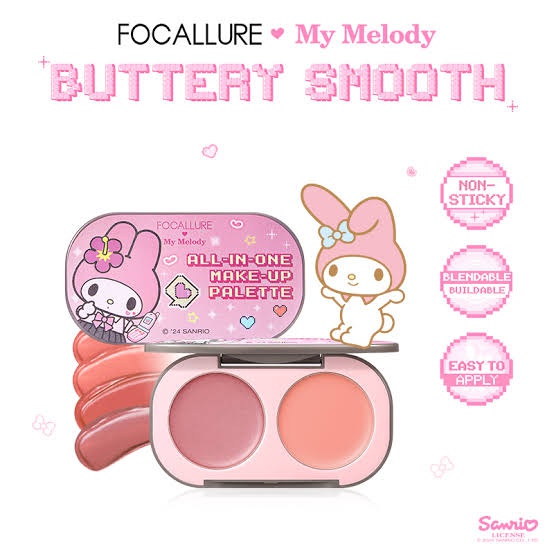 Focallure X Sanrio All-in-one Make-up Pallete