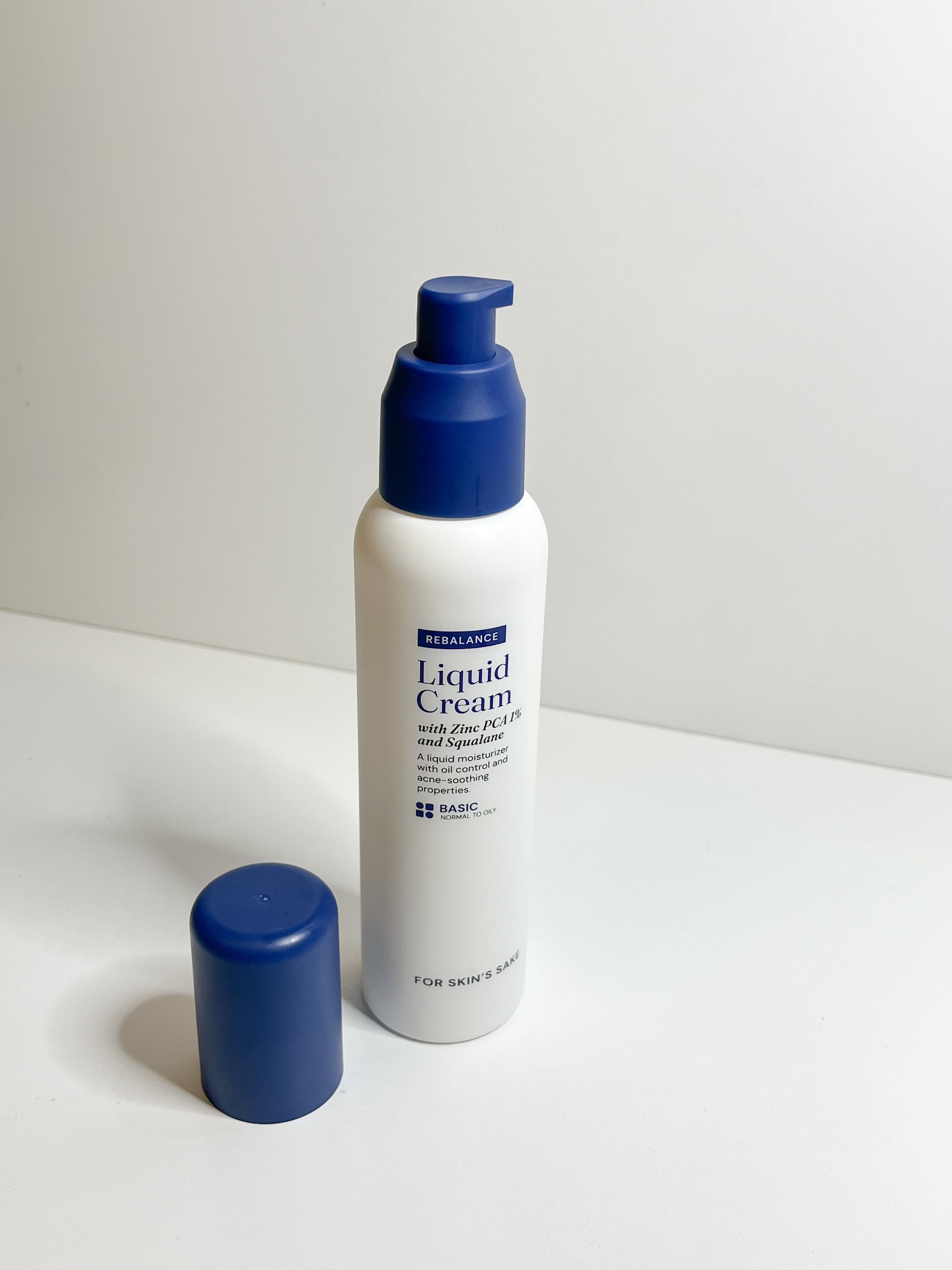 For Skin's Sake Liquid Cream Moisturizer With Zinc Pca 1% & Squalane