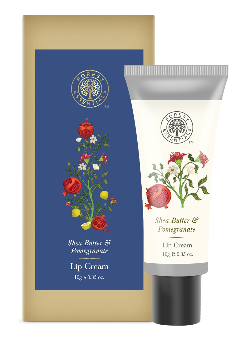 Forest Essentials Shea Butter And Pomegranate Lip Cream