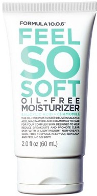 Formula 10.0.6 Feel So Soft Oil-free Moisturizer