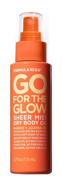 Formula 10.0.6 Go For The Glow Sheer Mist Dry Body Oil Mango + Jojoba Oil