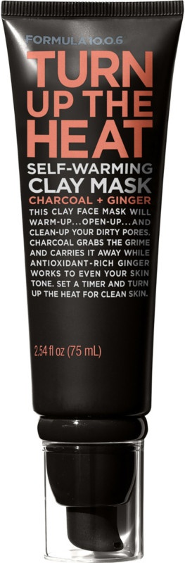 Formula 10.0.6 Turn Up The Heat Self-Warming Clay Mask Charcoal + Ginger